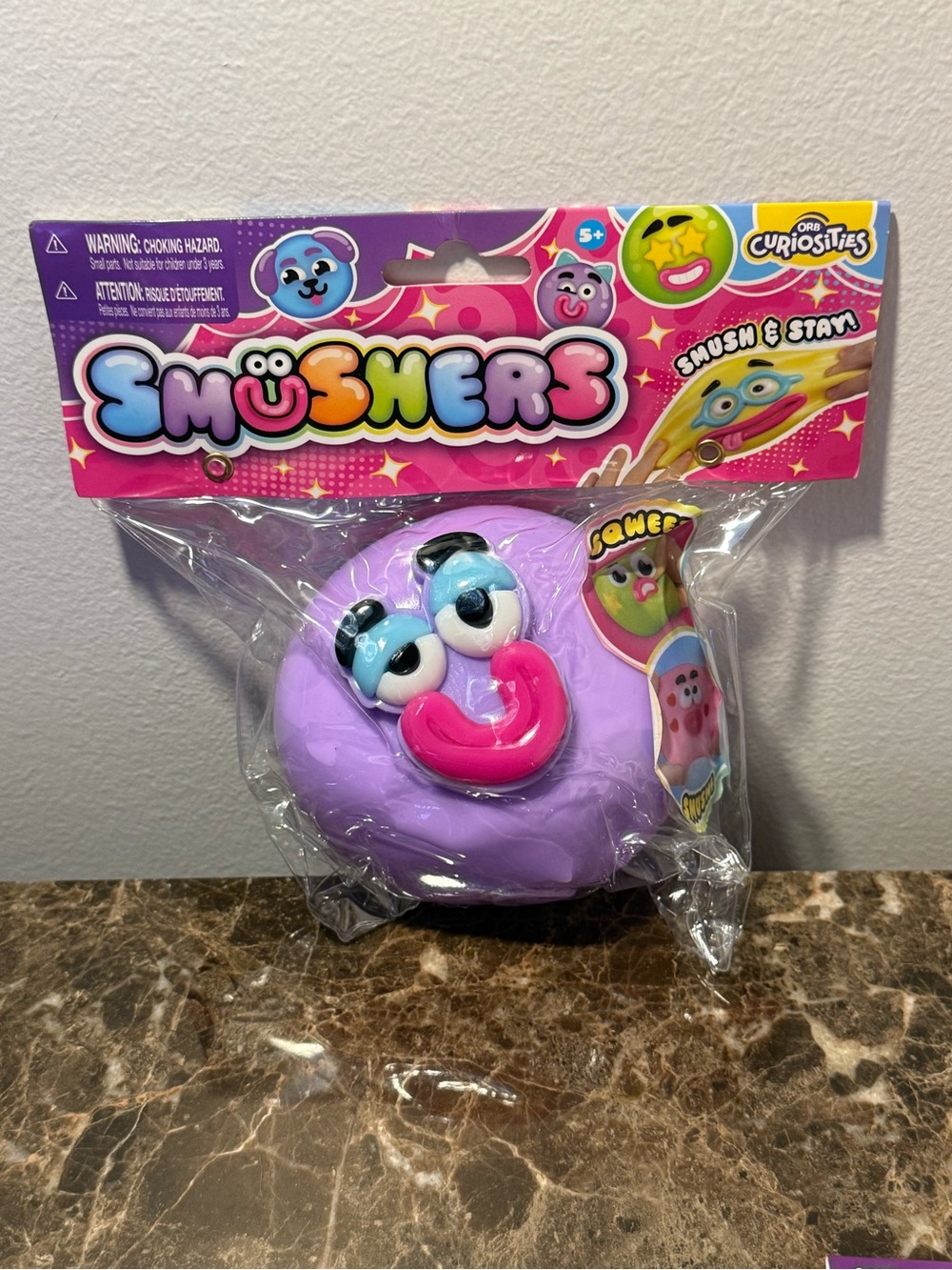 Orb Smushers Purple Squishy Toy